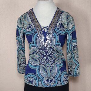 2 Pcs Embroidered Lightweight Tunic and Tank-Top